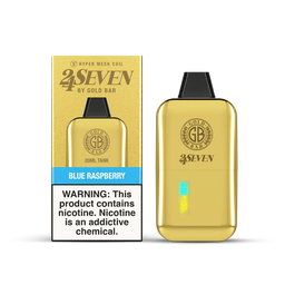 Gold Bar 24 Seven  - Disposable Vape (5% - 24,000 Puffs) - Box of 5