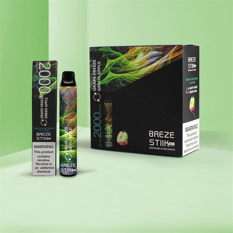 Breze Stiik Dual Flavor 2 in 1 - Disposable Vape (5% - 2000 Puffs) - MK Distro
