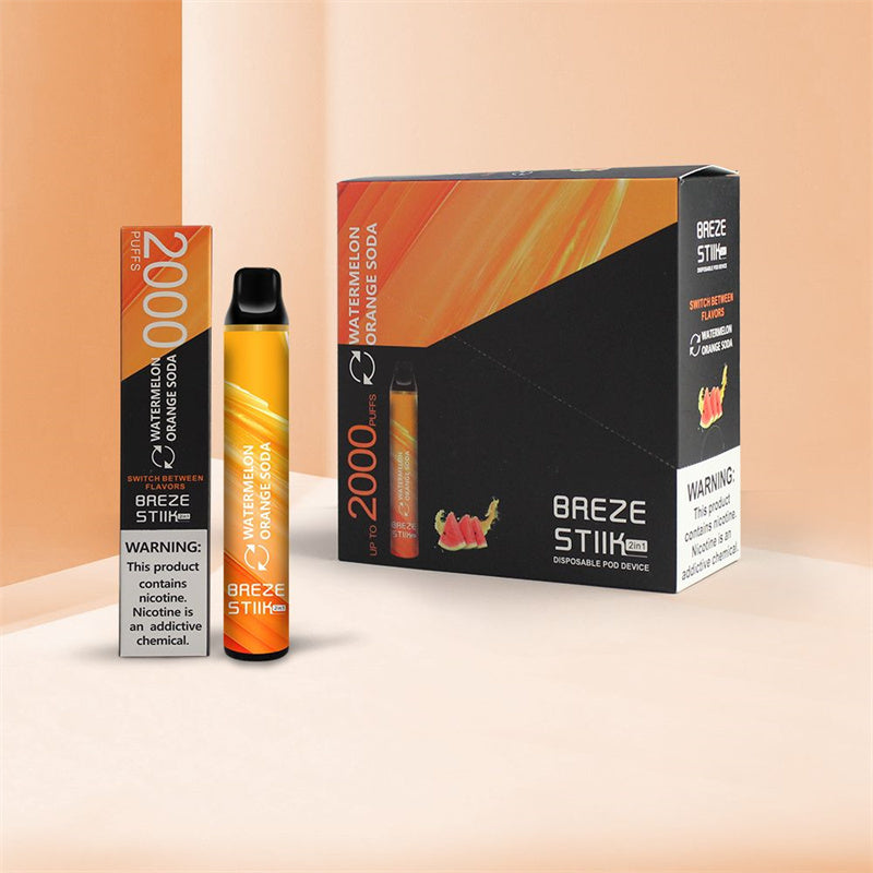 Breze Stiik Dual Flavor 2 in 1 - Disposable Vape (5% - 2000 Puffs) - MK Distro