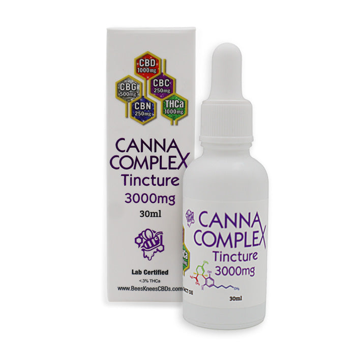 Bee's Knees - Canna Complex - THC Tincture - 3000mg - MK Distro