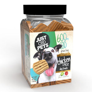Just CBD Pets - Dog Treats - CBD Gummies & Edibles (150mg/600mg) - MK Distro
