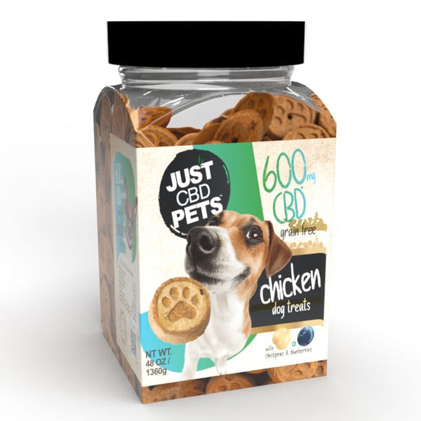 Just CBD Pets - Dog Treats - CBD Gummies & Edibles (150mg/600mg) - MK Distro