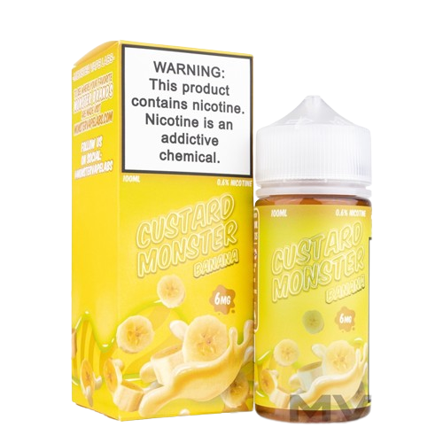 Custard Monster - Premium E-Liquid (100mL) - MK Distro