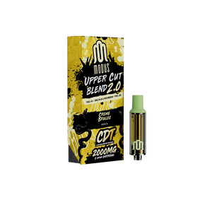 MODUS - Uppercut Blend 2.0 (THC-H + D8 Live Resin + THC-JD) - Hemp Cartridges (2g x 5) - MK Distro