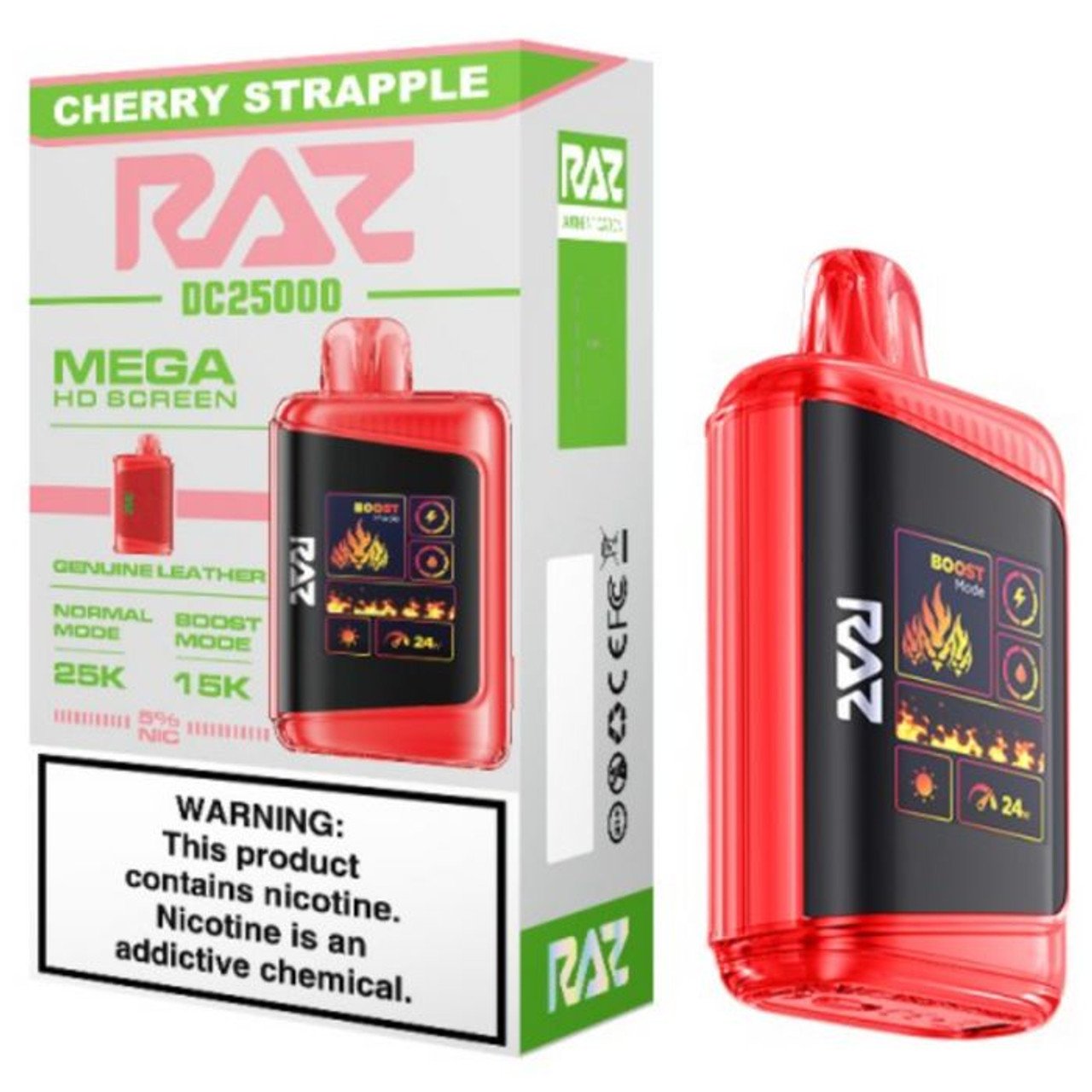 Raz DC25000 - Disposable Vape (5% - 25000 Puffs) - MK Distro