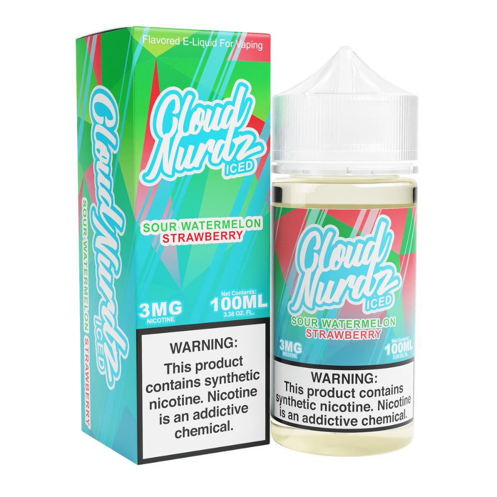 Cloud Nurdz Iced - E-Liquid (TFN, 100mL) - MK Distro