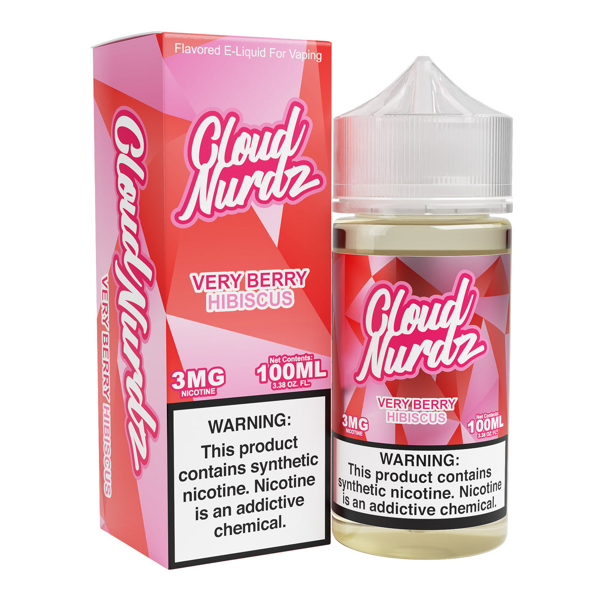 Cloud Nurdz - E-Liquid (TFN, 100mL / 3mg)