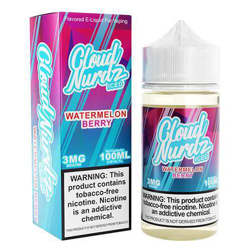 Cloud Nurdz Iced - E-Liquid (TFN, 100mL) - MK Distro