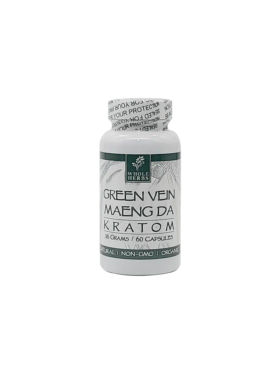 Whole Herbs - Kratom Capsules (60ct / 36gm) - MK Distro