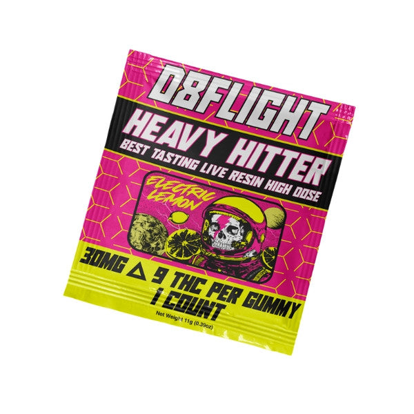 D8Flight - Heavy Hitter Dose (Delta9) - Gummies & Edibles (30mg x 25) - MK Distro