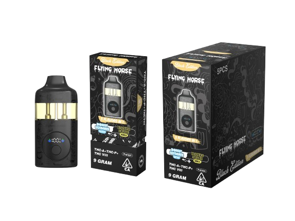 Flying Horse - Black Edition 3 Flavors in One - Delta Disposables (9g)