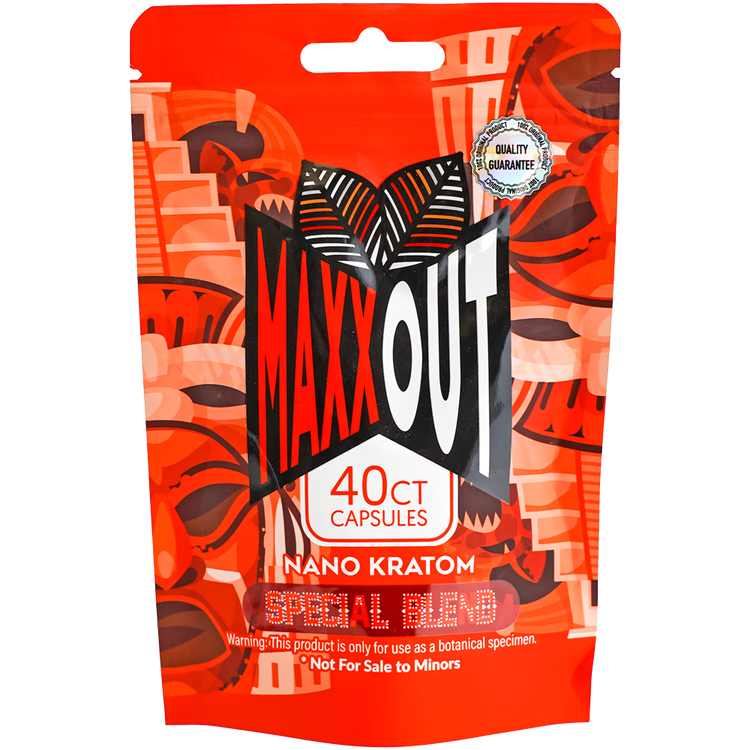 Pain Out - Maxx Out - Kratom Capsules - MK Distro