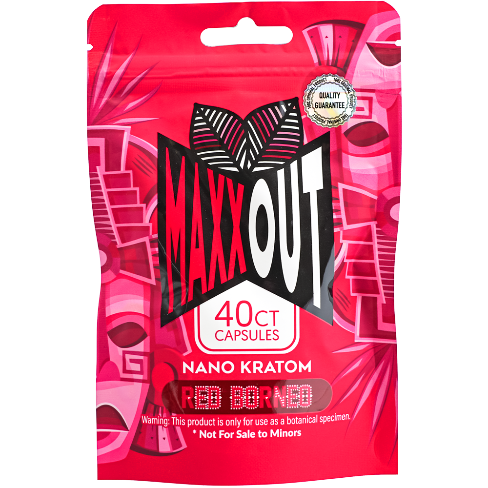 Pain Out - Maxx Out - Kratom Capsules - MK Distro