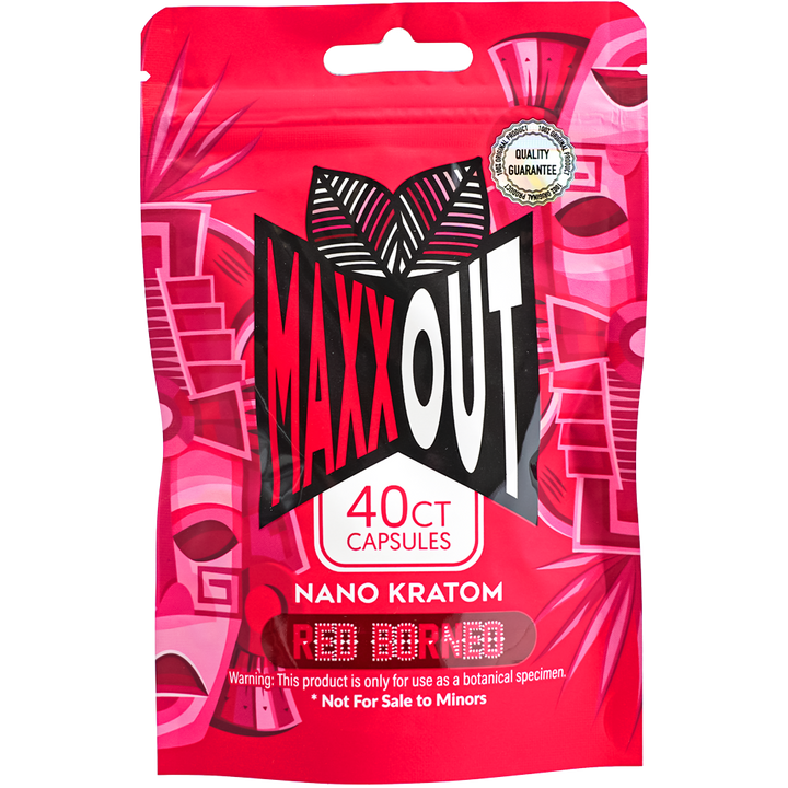 Pain Out - Maxx Out - Kratom Capsules - MK Distro