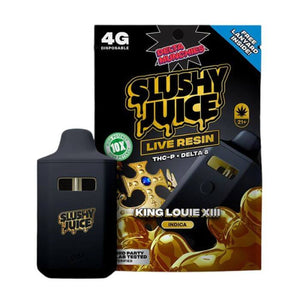 Delta Munchies - Slushy Juice Live Resin (THC-P + D8) - Hemp Disposables (4g x 5) - MK Distro