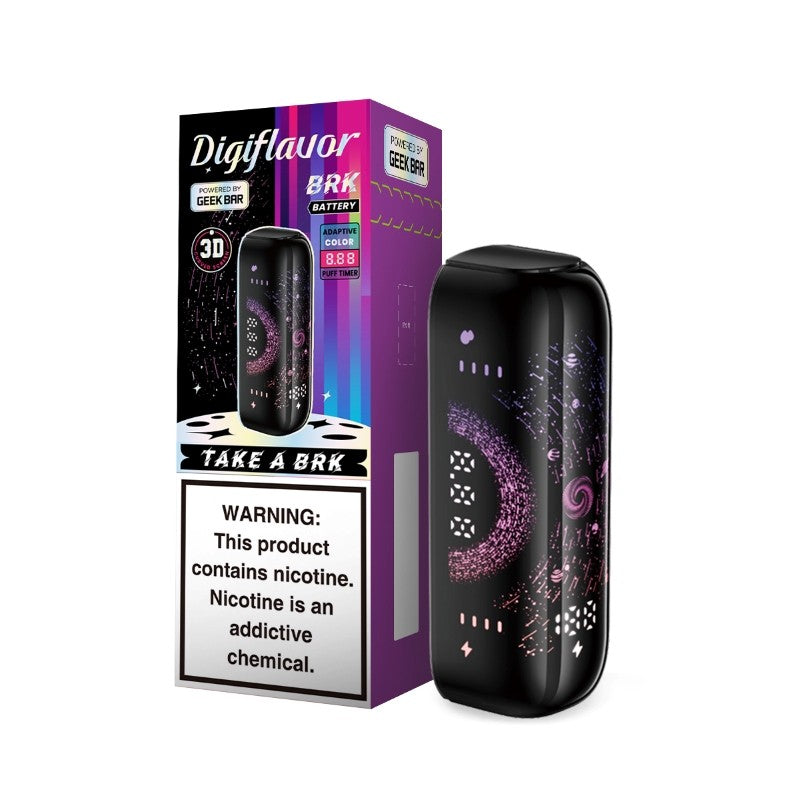 Geek Bar Digiflavor BRK Pod & Battery - Disposable Vape (5%, 20,000 Puffs)  - Box of 5