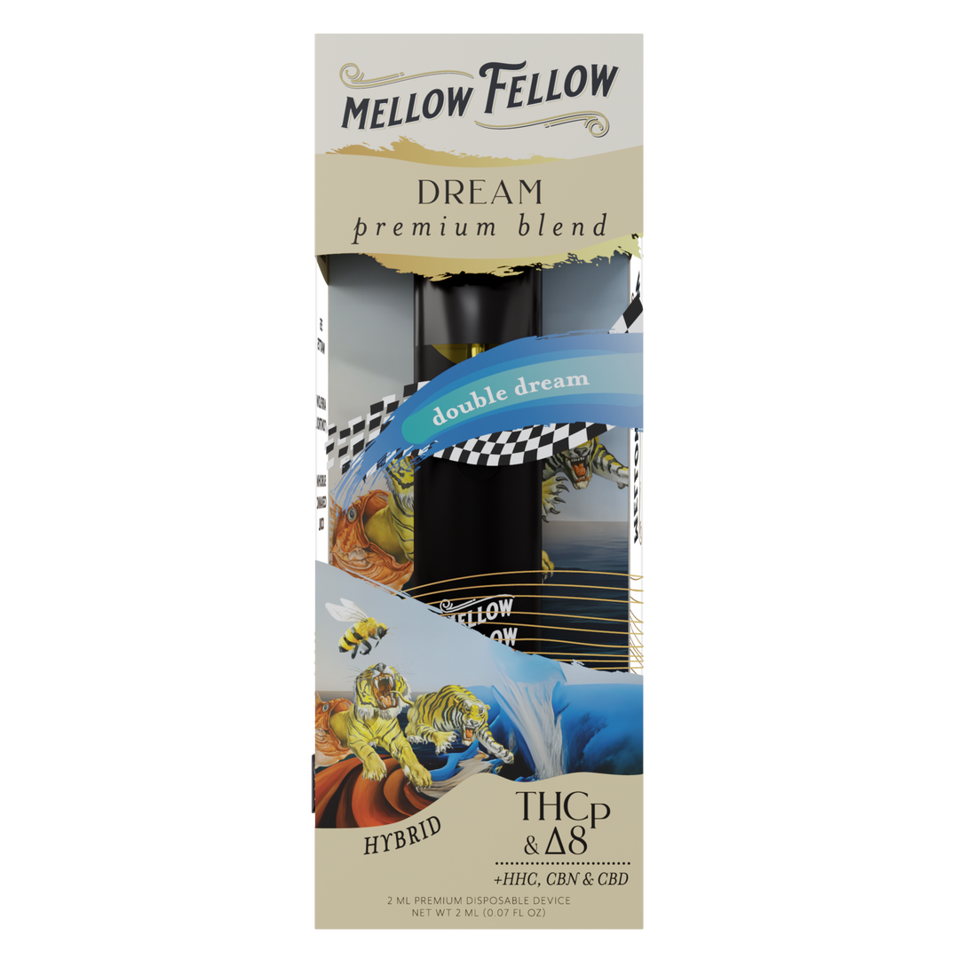 Mellow Fellow - Hemp Disposables (2mL x 6) - MK Distro