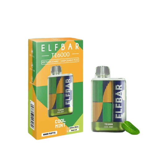 Elf Bar TE6000 - Disposable Vape (5% - 6000 Puffs) - MK Distro