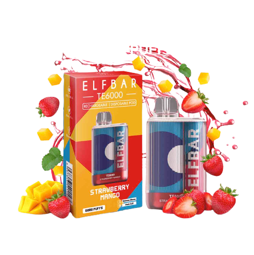 Elf Bar TE6000 - Disposable Vape (5% - 6000 Puffs) - MK Distro