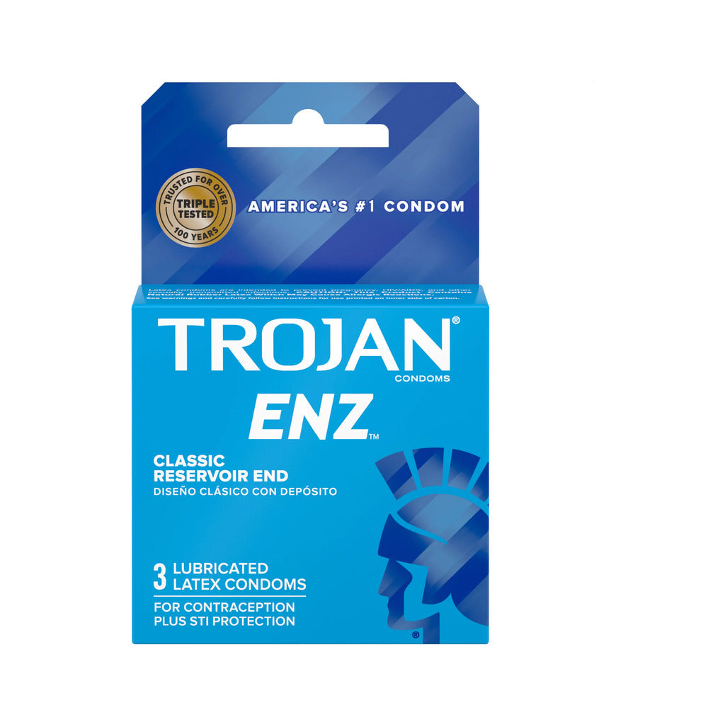 Trojan Condom - ENZ Lubricated - (6 Pack x 3)