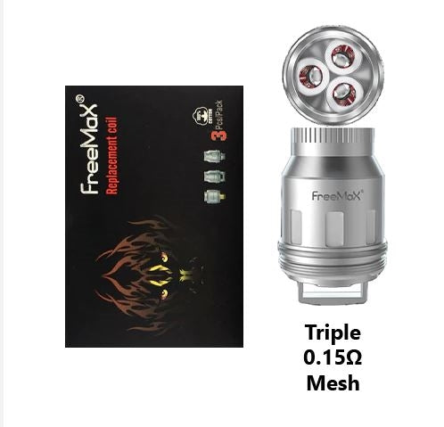 Free Max - FireLuke Mesh Pro Replacement Coils (3pcs)