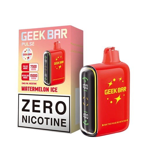 Geek Bar Pulse - Disposable Vape (0% - 15,000 Puffs) - Box of 5