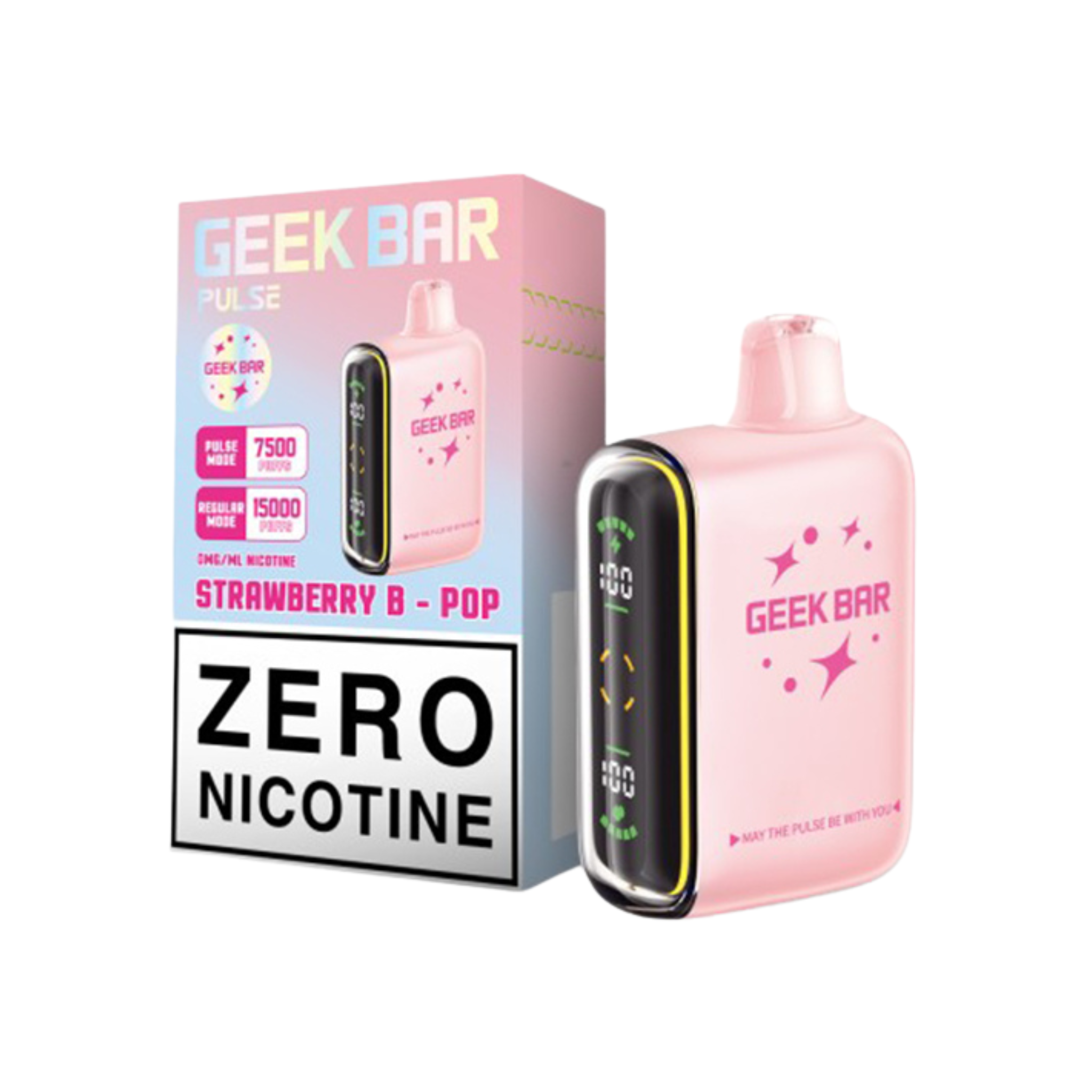 Geek Bar Pulse - Disposable Vape (0% - 15,000 Puffs) - Box of 5