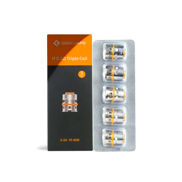 GeekVape - M Series 0.14Ω Dual Coil 60W-80W - Coils (Box of 5)