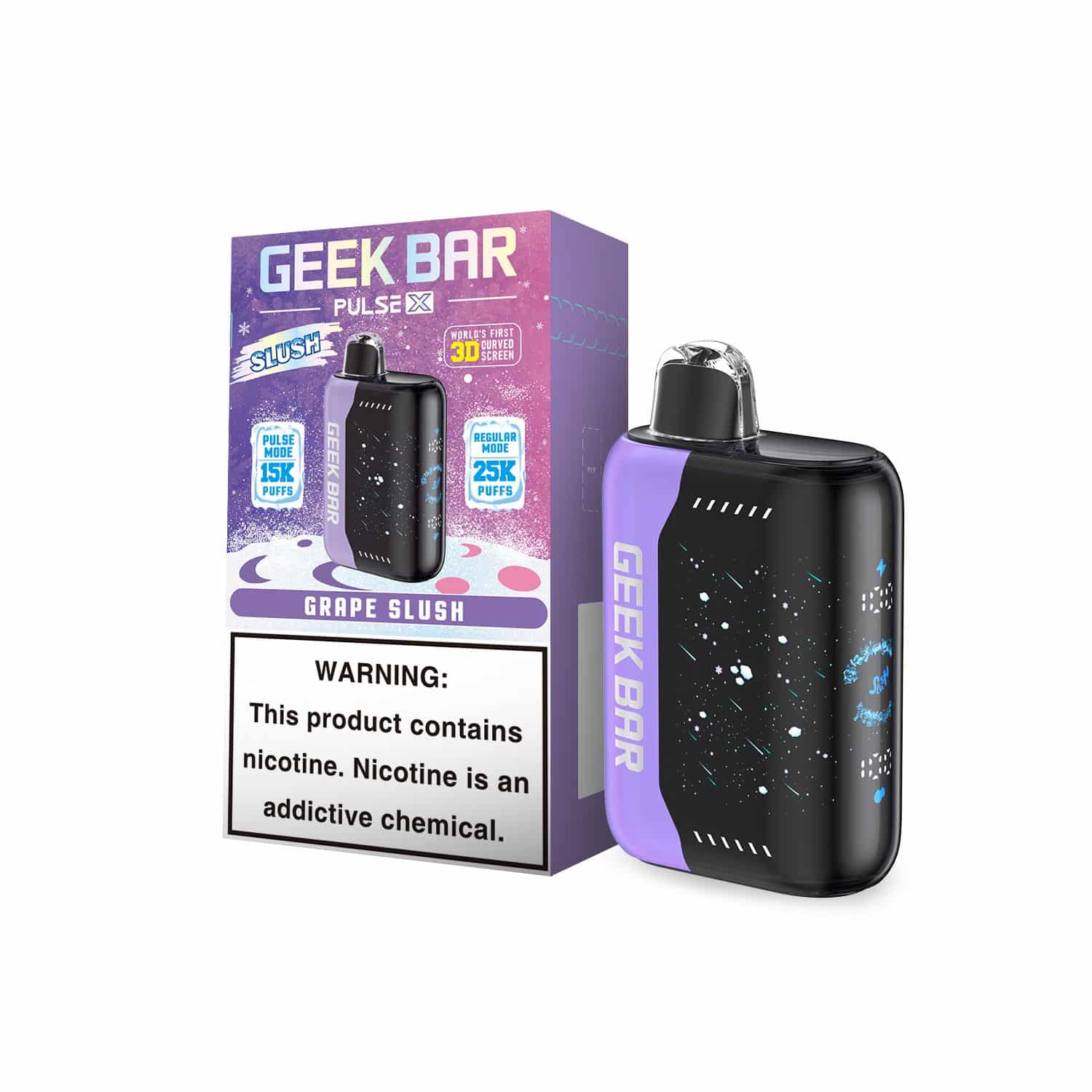 Geek Bar Pulse X - Disposable Vape (5% - 25,000 Puffs) - Box of 5