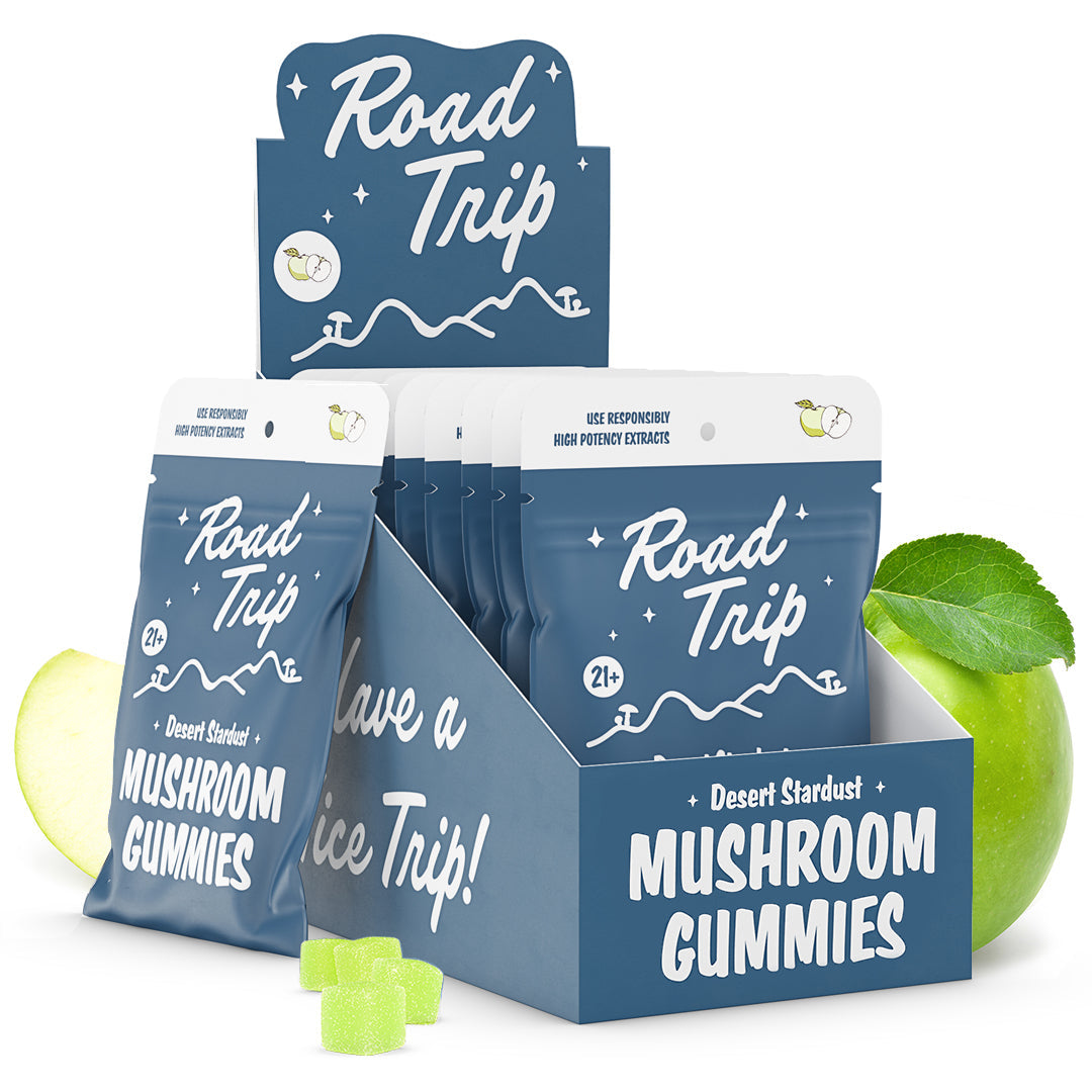 Road Trip - Mushroom Vegan Gummies 2ct (Box of 30)