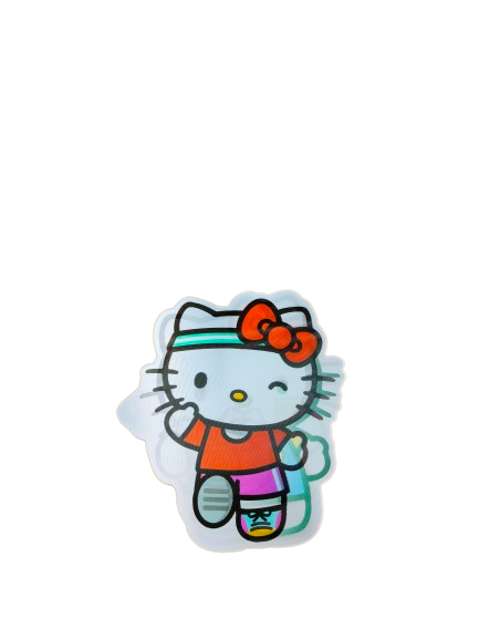 Holographic 3D Sticker - Hello Kitty - MK Distro