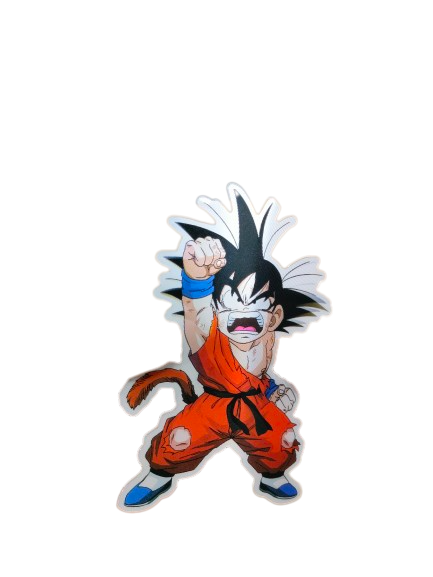 Holographic 3D Sticker - Kid Goku - MK Distro