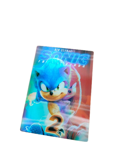 Holographic 3D Sticker - Sonic the Hedgehog - MK Distro