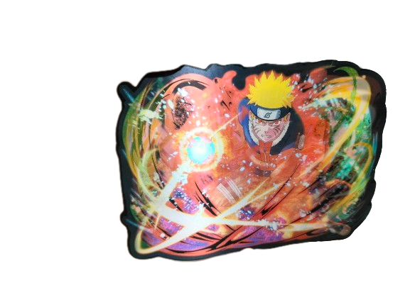 Holographic 3D Sticker - Naruto Slashes of Glory - MK Distro