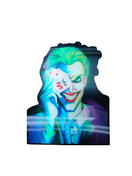 Holographic 3D Sticker - Joker - MK Distro