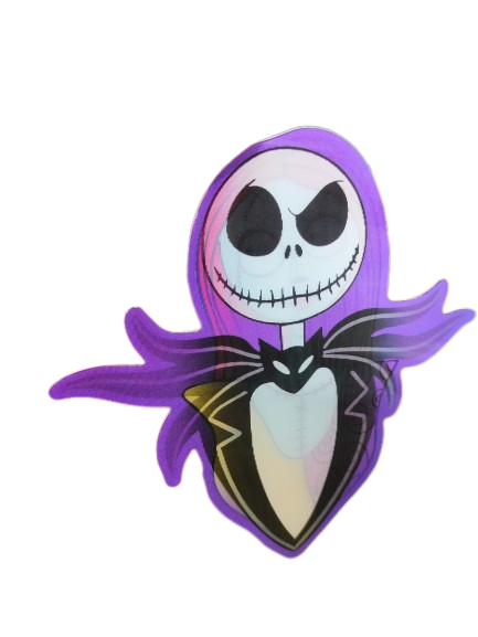 Holographic 3D Sticker - Jack Skellington - MK Distro