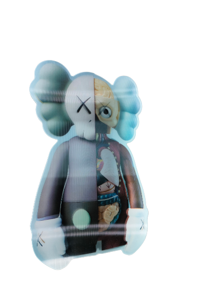 Holographic 3D Sticker - Zombie Bunny - MK Distro