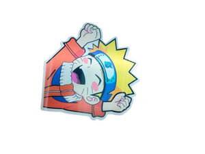 Holographic 3D Sticker - Baby Naruto - MK Distro