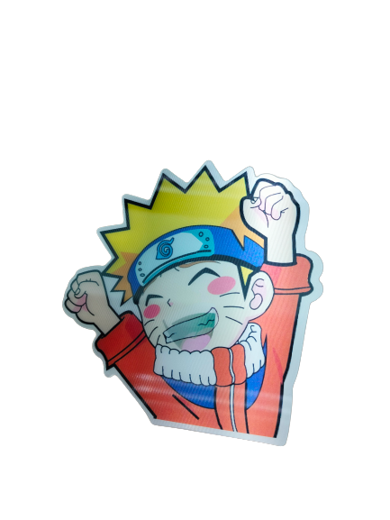 Holographic 3D Sticker - Baby Naruto - MK Distro