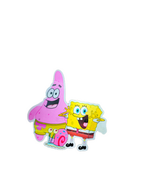 Holographic 3D Sticker - Patrick and SpongeBob - MK Distro