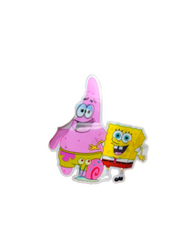 Holographic 3D Sticker - Patrick and SpongeBob - MK Distro