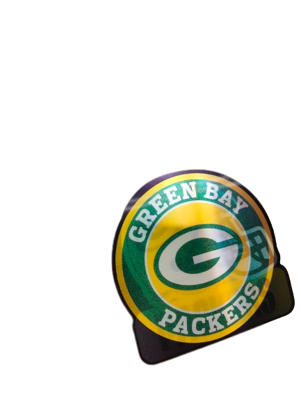 Holographic 3D Sticker - Green Bay Packers - MK Distro