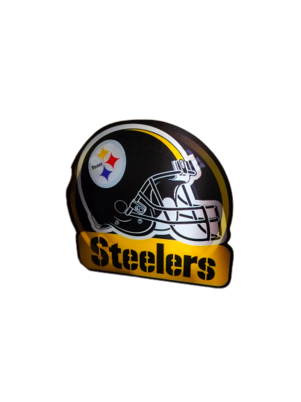 Holographic 3D Sticker - Pittsburgh Steelers - MK Distro