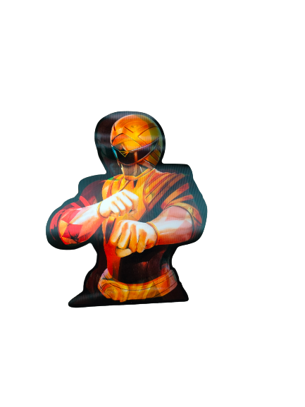 Holographic 3D Sticker - Power Ranger - MK Distro