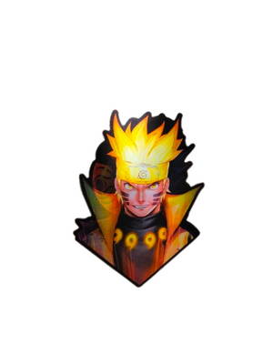 Holographic 3D Sticker - Naruto Bijuu Sage Mode/Obito Uchiha - MK Distro