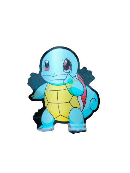 Holographic 3D Sticker - Squirtle - MK Distro