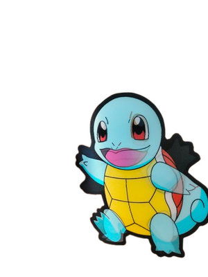 Holographic 3D Sticker - Squirtle - MK Distro
