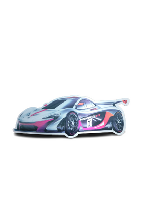 Holographic 3D Sticker - Race car - MK Distro