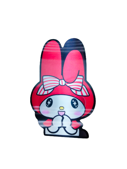 Holographic 3D Sticker - Baby Hello Kitty - MK Distro