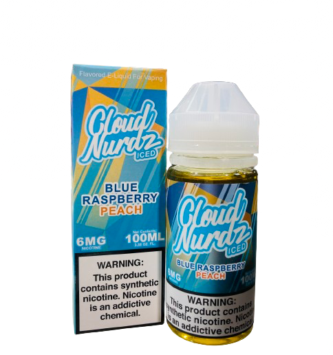 Cloud Nurdz Iced - E-Liquid (TFN, 100mL) - MK Distro